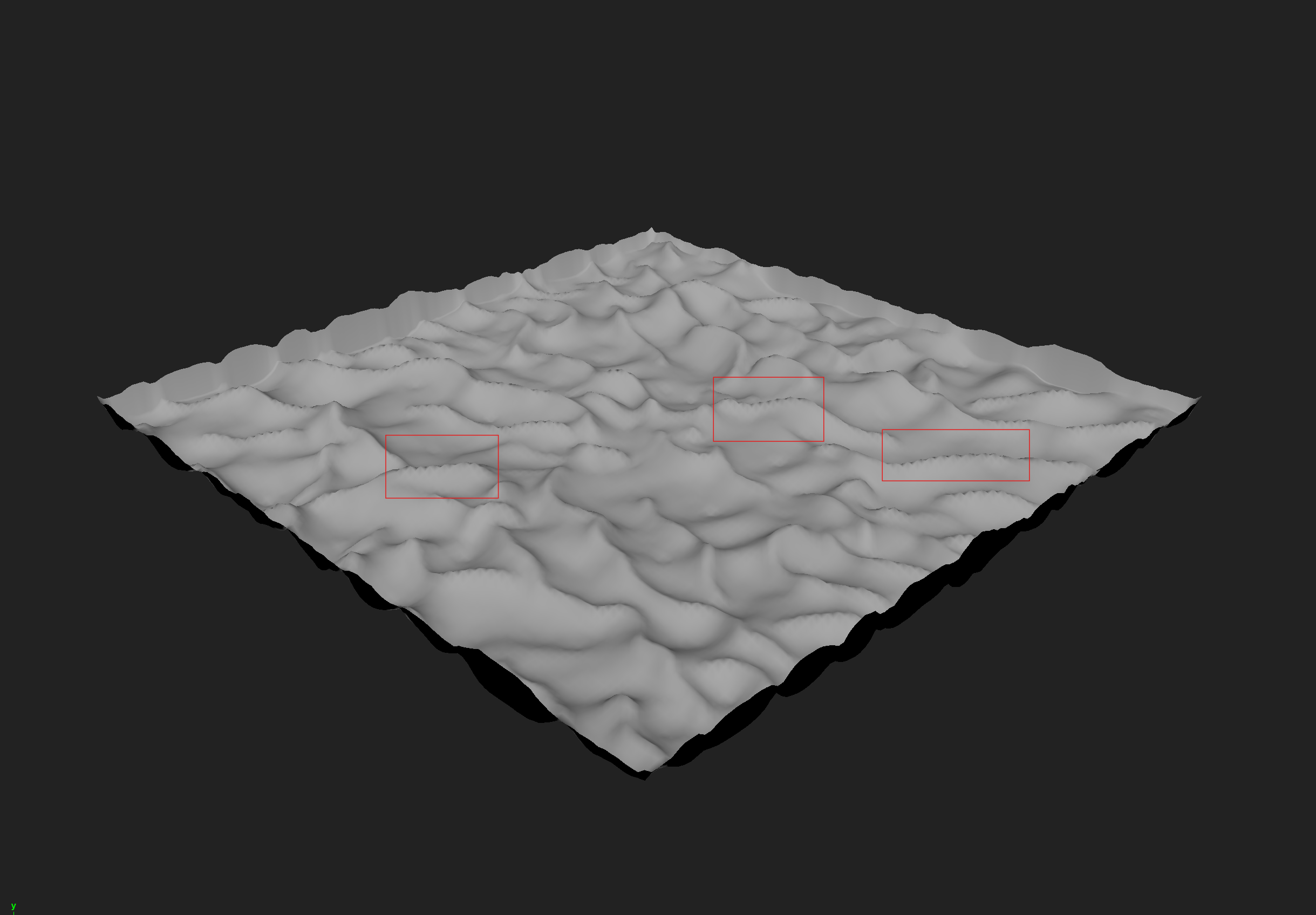 HeightMap Landscape Problem